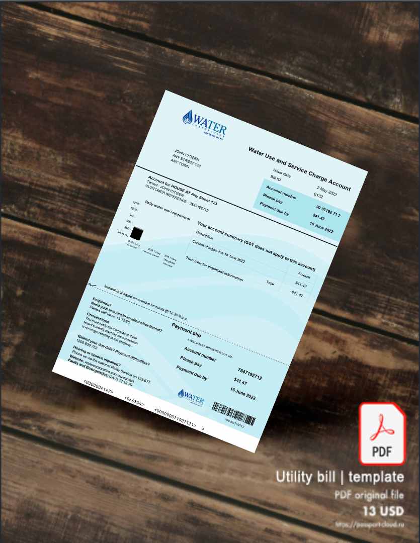 Utility bill | Albanian Power | Albania